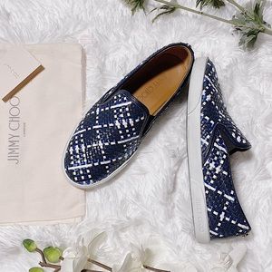 Jimmy Choo Slip on sneakers Sz 37